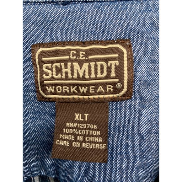 C.E. Schmidt Button Down Workwear, Front Pocket with pen slot, Button Closure  X - Picture 3 of 7